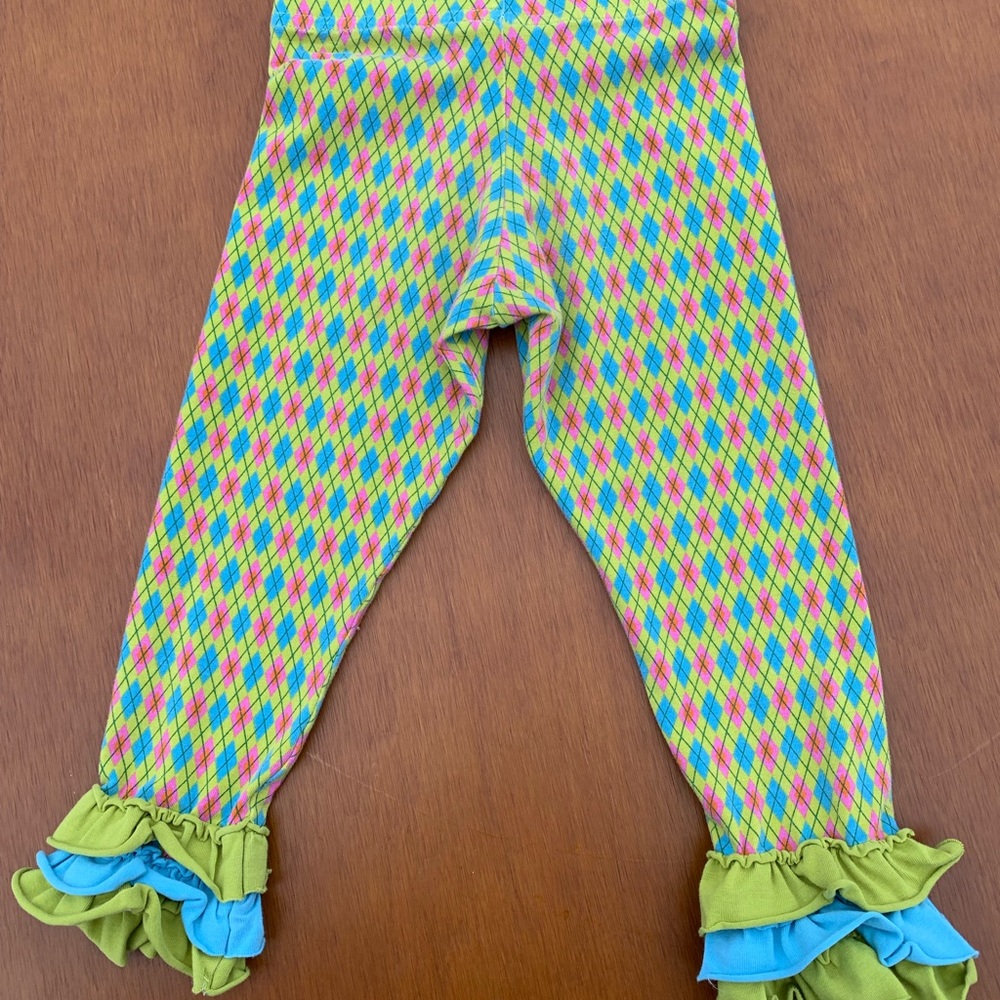 Matilda Jane argyle leggings